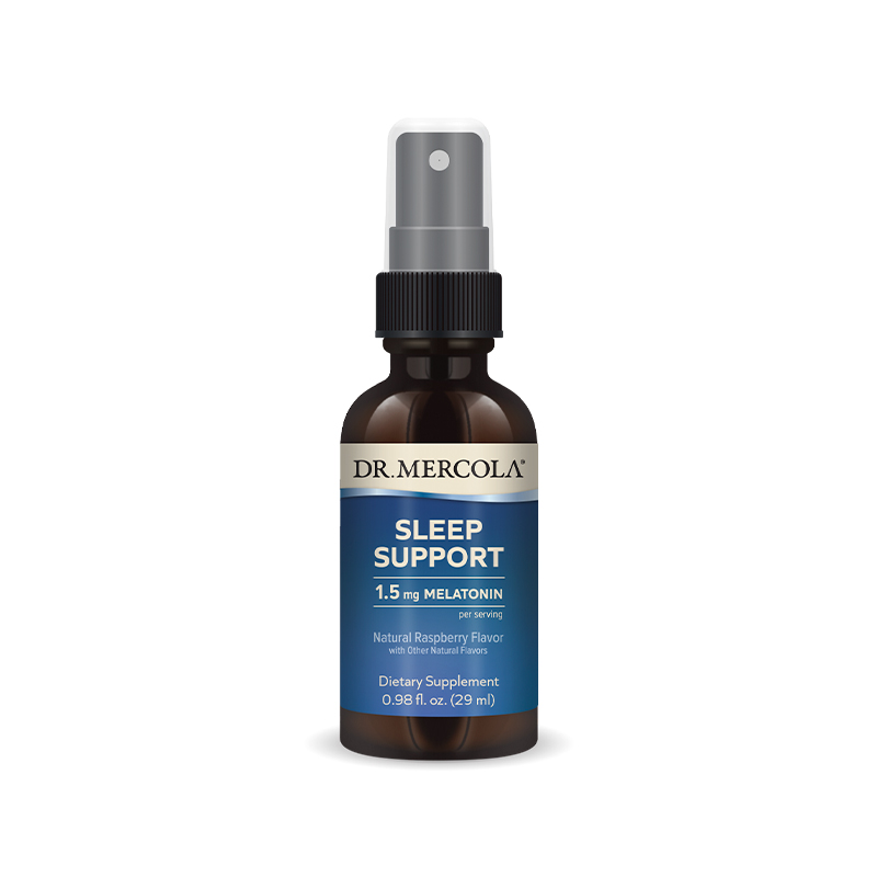 DrM Sleep Support with Melatonin Spray - Natural Raspberry Flavor - 0.98 oz